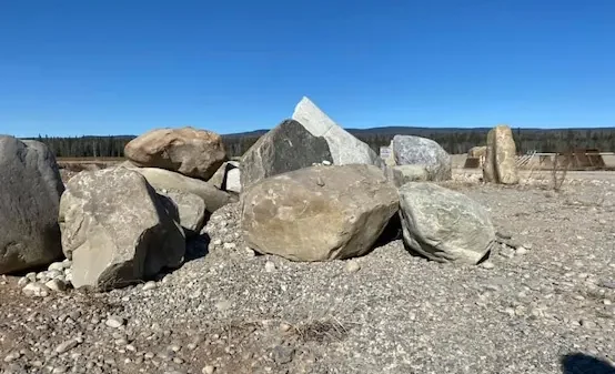 boulders